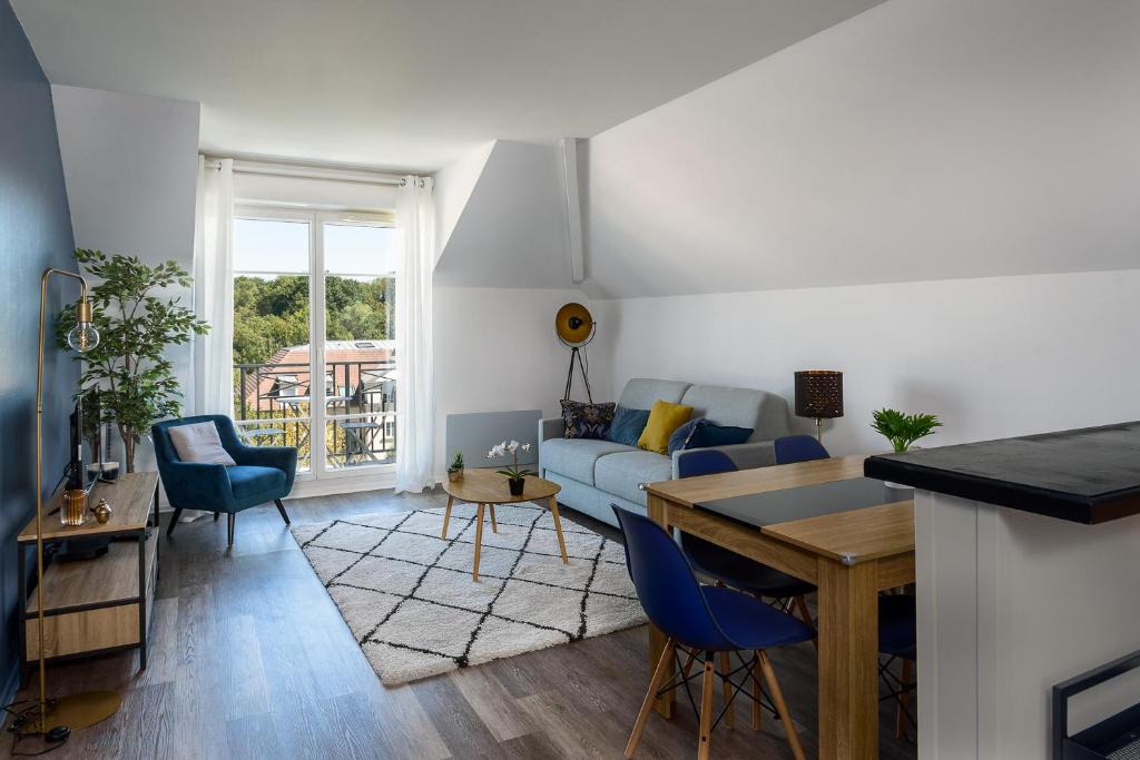 Magny-le-Hongre Apartment | Appartement cosy 2 chambres à 10 min de Disneyland Parking gratuit