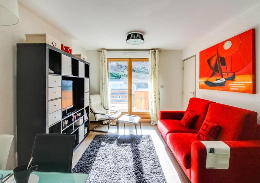 Sers Apartment | Appartement cosy 6 pers avec wifi, parking et balcon à Barèges - FR-1-403-76