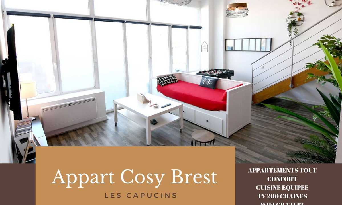 Downtown Apartment | Appartement Cosy Brest Les Capucins 3
