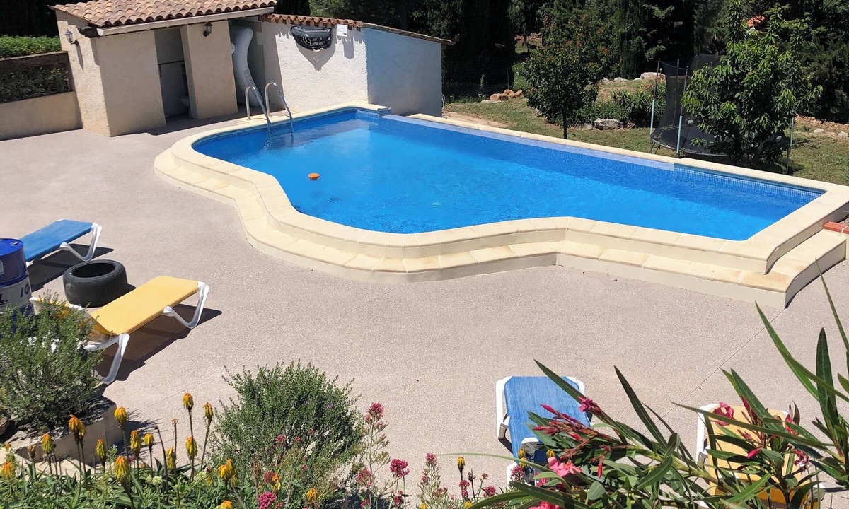 Llauro Apartment | Appartement Dans Havre de Paie Avec Grande Piscine et vue Imprenable