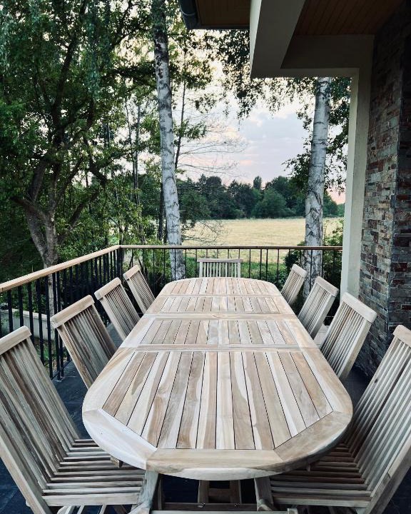 Pont-l'Eveque Apartment | Appartement de luxe avec terrasse et jardin
