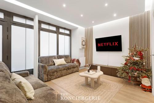 Epinettes Apartment | Appartement dException avec Home Cinema Prive