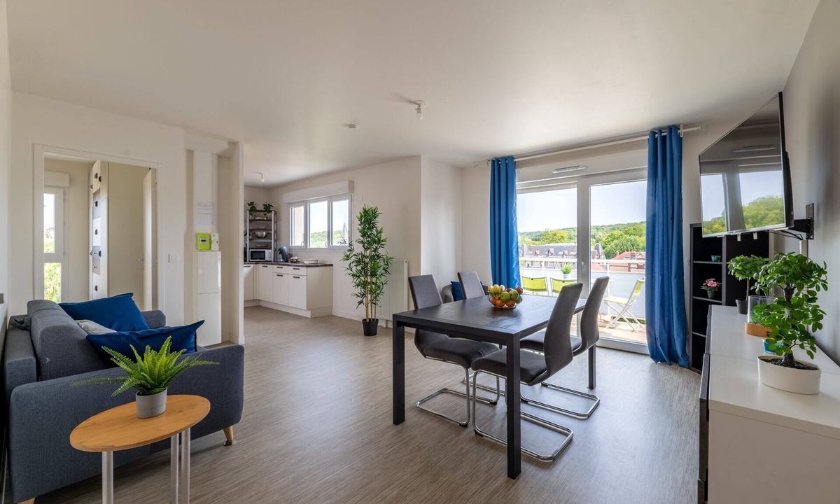 Louviers Apartment | Appartement du Blanchet Très Agréable