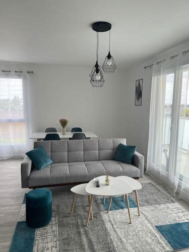 Villiers-le-Bel Apartment | Appartement F3 cozy avec balcon proche de Paris et aéroport CDG