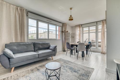 Montevrain Apartment | Appartement family terrasse 6-7pers proche Disney et gare