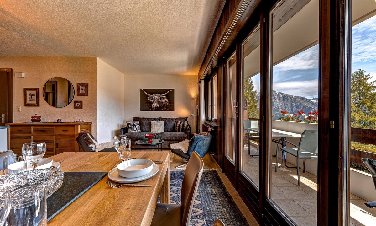 La Tzoumaz Apartment | Appartement LaForet 62 - La Tzoumaz, 4 Vallees
