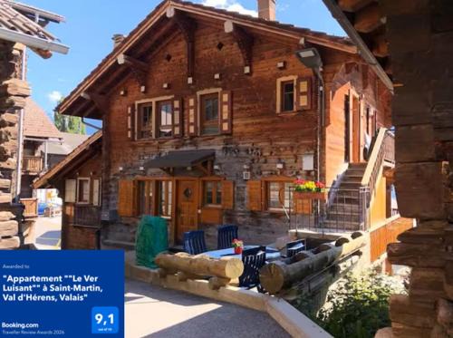 Saint-Martin Apartment | Appartement "Le Ver Luisant" à Saint-Martin, Val d'Hérens, Valais
