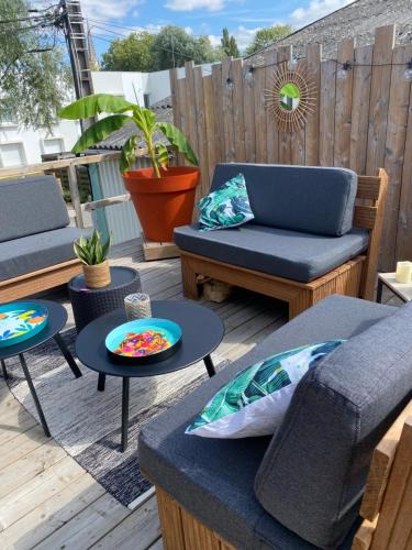 Chateaubriant Apartment | Appartement loft avec terrasse