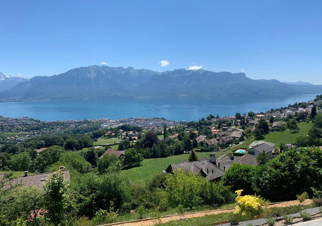 Jongny Apartment | Appartement moderne avec vue panoramique à Jongny proche de Montreux