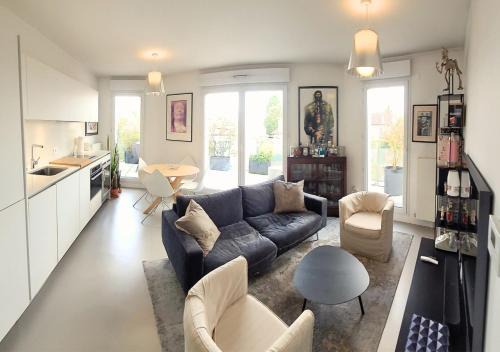 Saint-Gratien Apartment | Appartement moderne avec terrasse - 15min de Paris