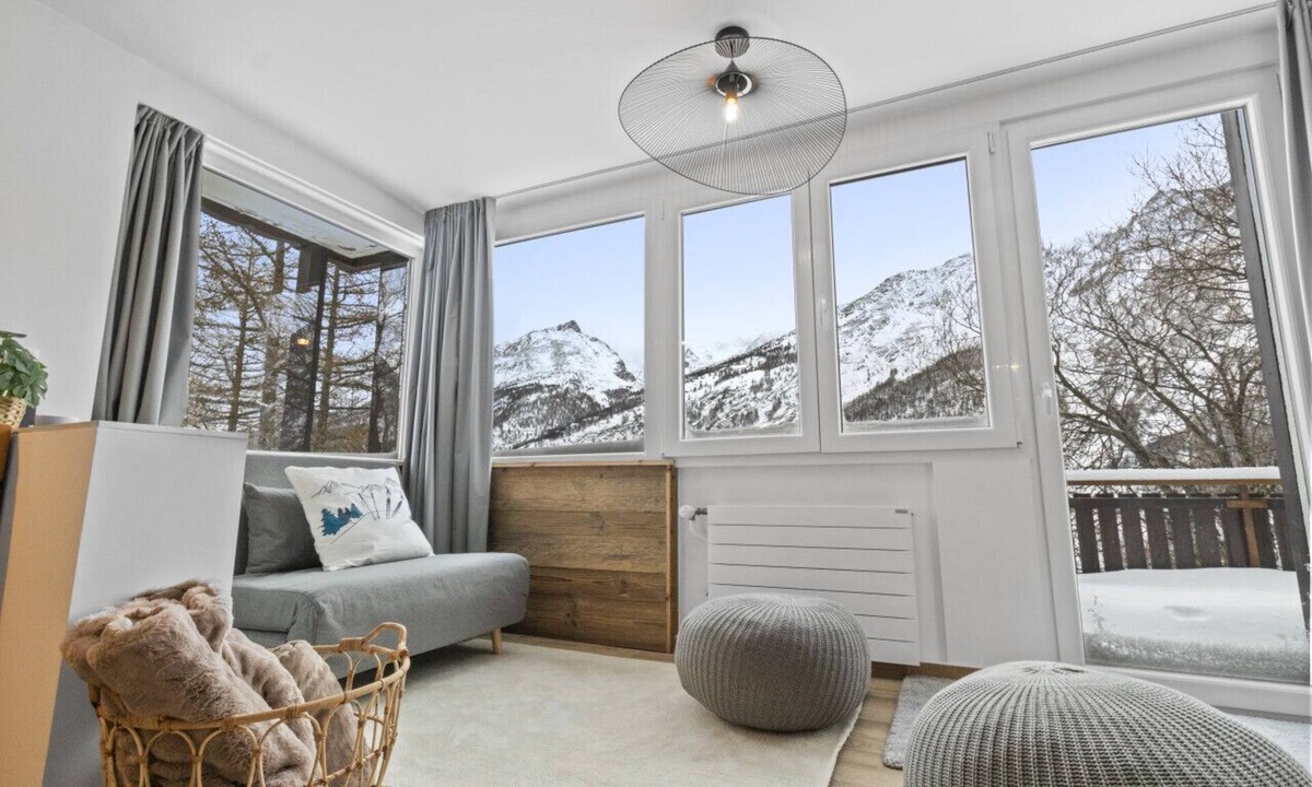 Saas-Fee Apartment | Appartement rénové avec sauna privé