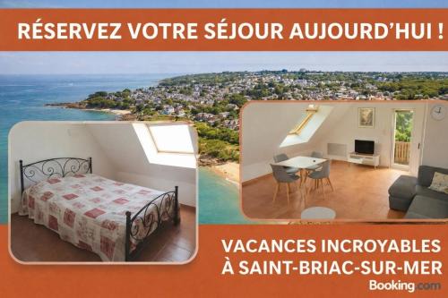 Saint-Briac-sur-Mer Apartment | Appartement situé prés des plages et du golf