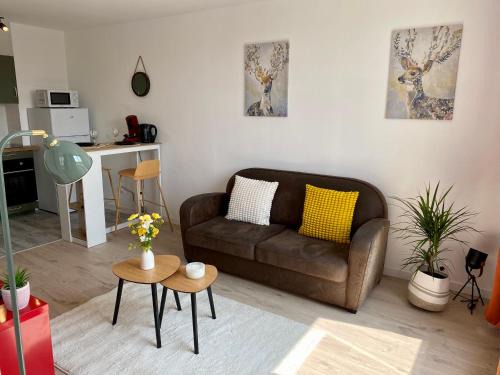 Quartier Vieux Marche-Cathedrale Apartment | Appartement T2 40m2 coeur de Rouen Front de Seine