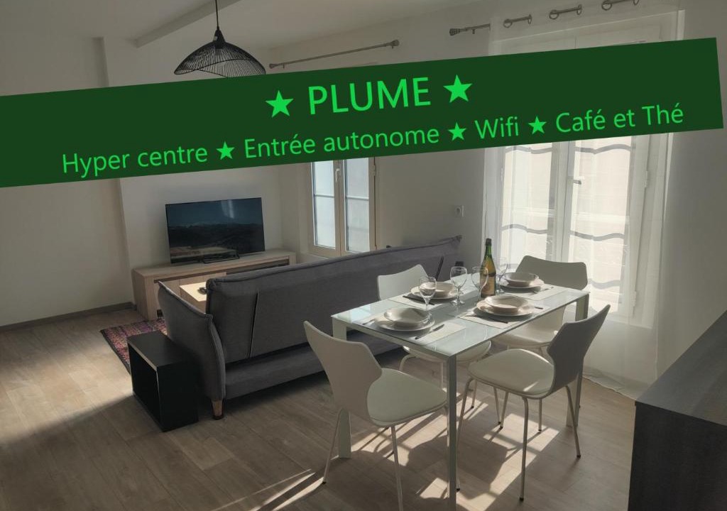 Ernee Apartment | Appartement T3 PLUME Hyper centre d'ERNÉE