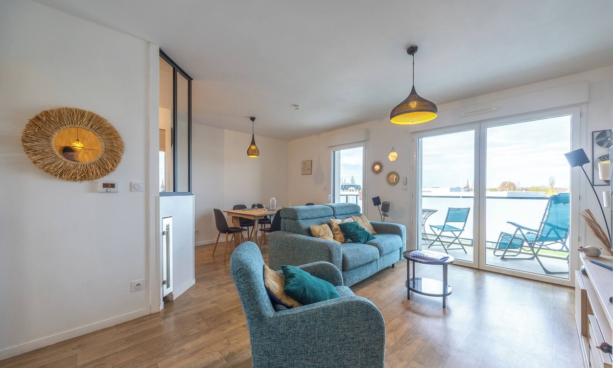 Dives-sur-Mer Apartment | Appartement Tulipe - Welkeys