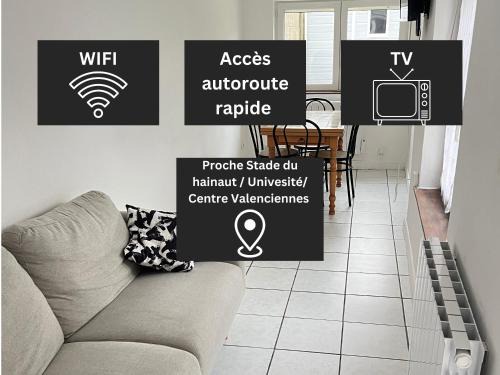 Aulnoy-lez-Valenciennes Apartment | Appartement Vanilla