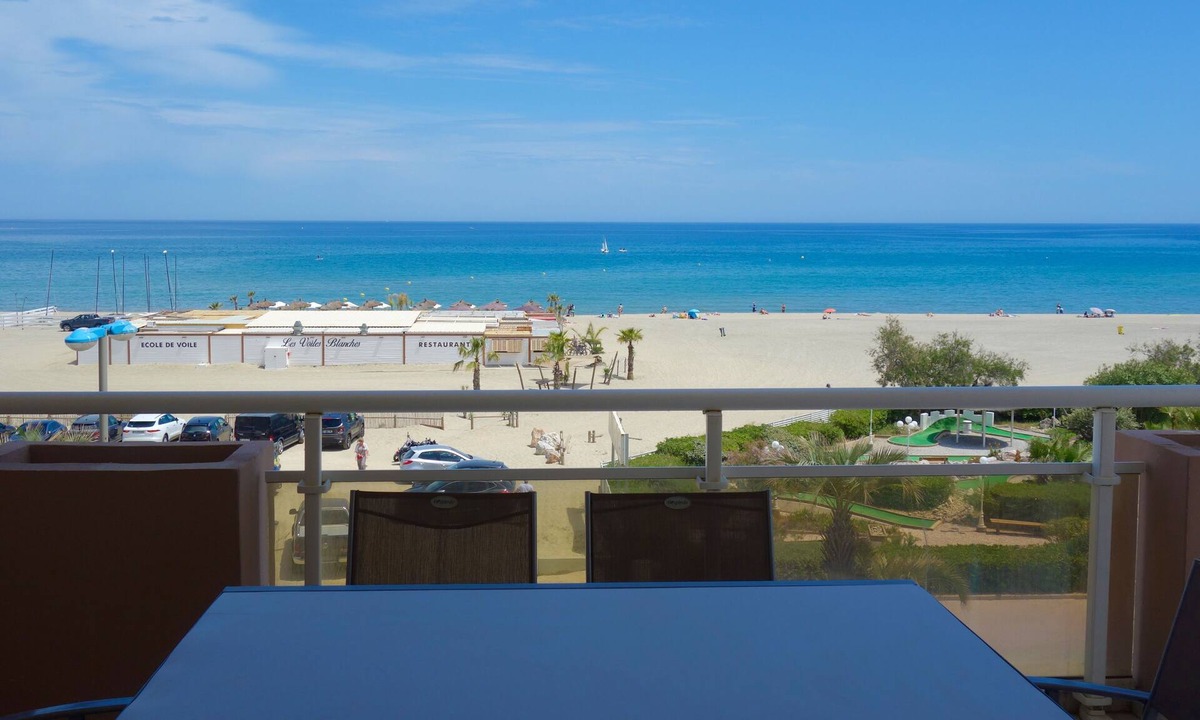 Le Grand Large Apartment | Appt 1ere Ligne vue mer Avec Terrasse 3 ch 2 sdb
