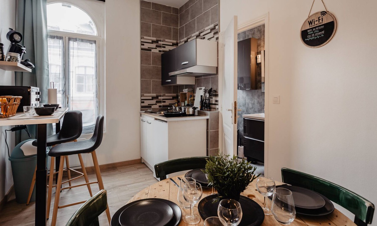 Valenciennes Apartment | Apt 102-Apartment-Ensuite with Shower