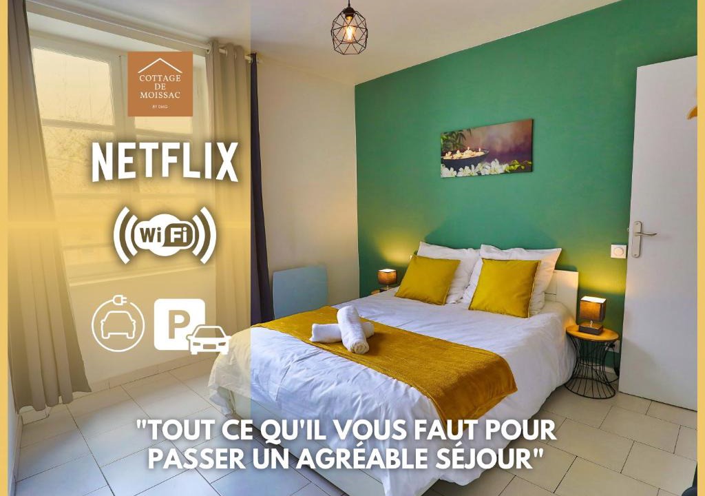 Moissac Apartment | Apt T2 Bck and Wood "Cottage Moissac"