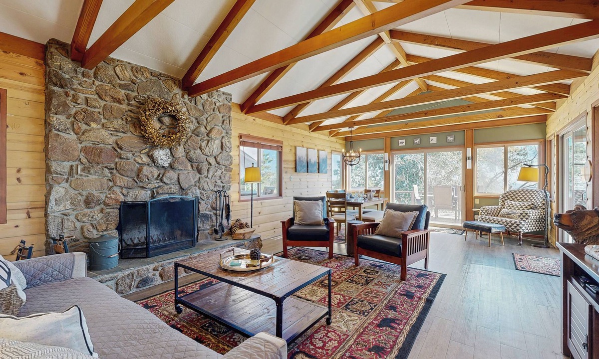 Pine Cove House | Architectural Idyllwild Retreat | Views, Hot Tub, Koi Pond, Dog Friendly