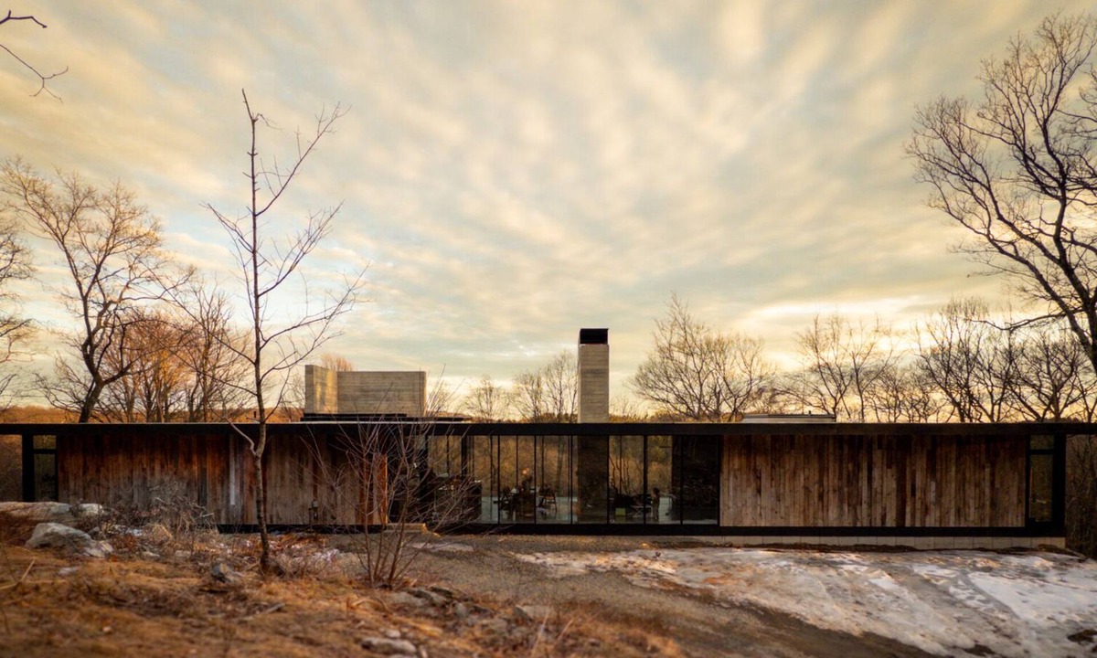 Garrison House | Architectural, Private, New-Build Modern Glass House on 8.5 acres