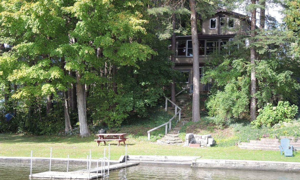 Maryland House | Ardeevin - Goodyear Lake - Panoramic lake views, fire pit on waterfront