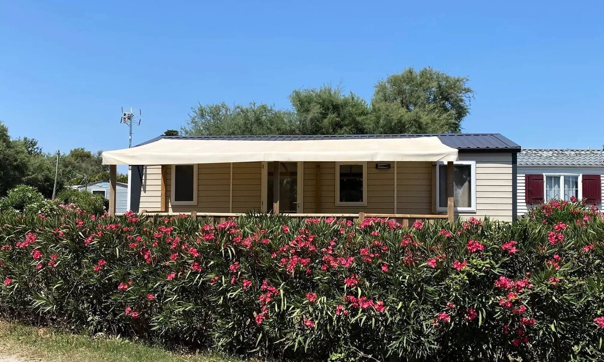 Villeneuve-les-Maguelone House | Arnel Campsite * - Mobil-home Nest Flower - 33m2 - 3 ch- 6 persons