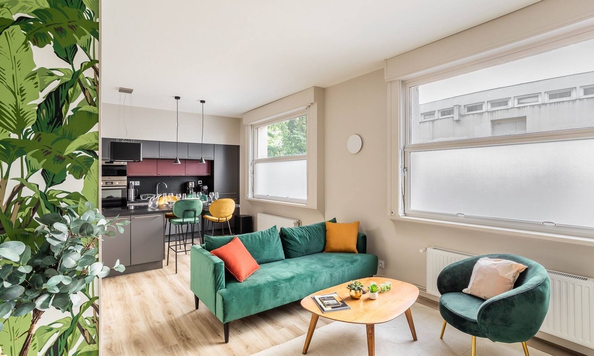 Saint-Helier Apartment | ARNEM - cosy T3 - Two Bedroom Apartment, Sleeps 4