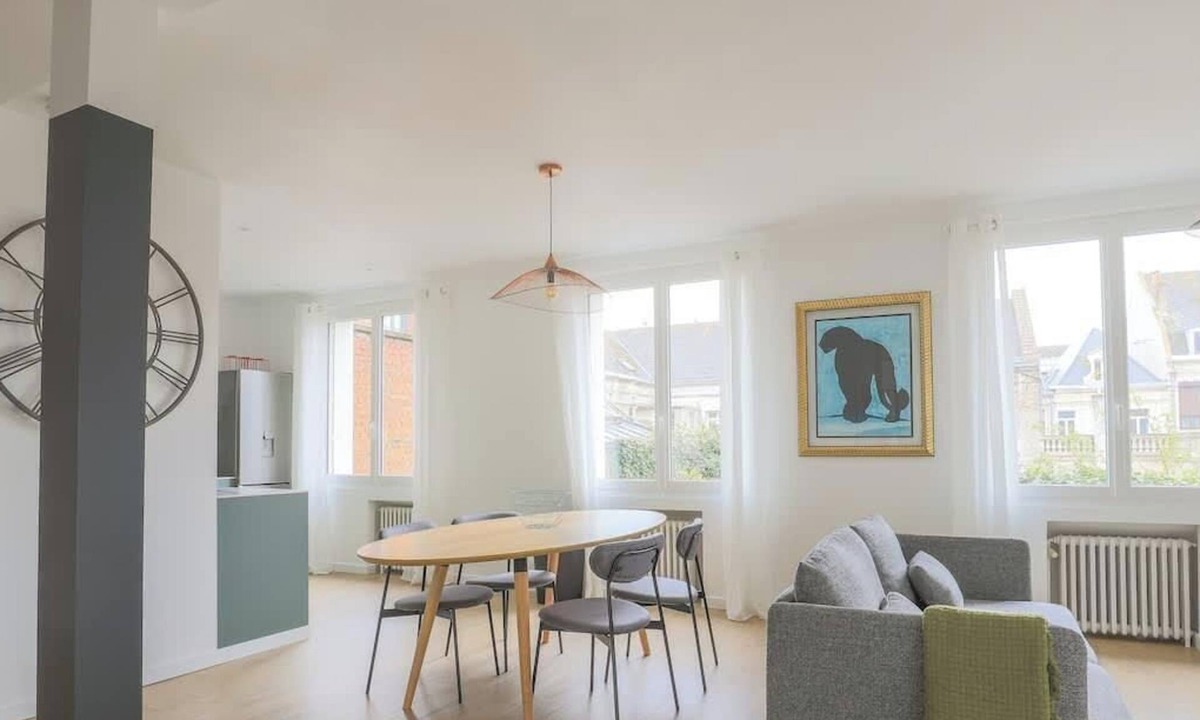 Arras Apartment | ARRASGW VIEZIERS Les chambres de Romy, charmant T3 hyper centre