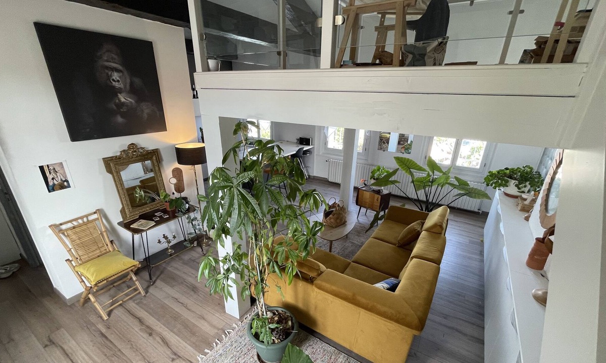 Le Soler Apartment | Artist's apartment with garden and private pool