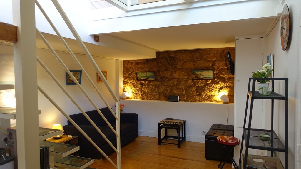 Butte-aux-Cailles Apartment | ARTIST WORKSHOP - DUPLEX 35 m2 - Butte aux cailles
