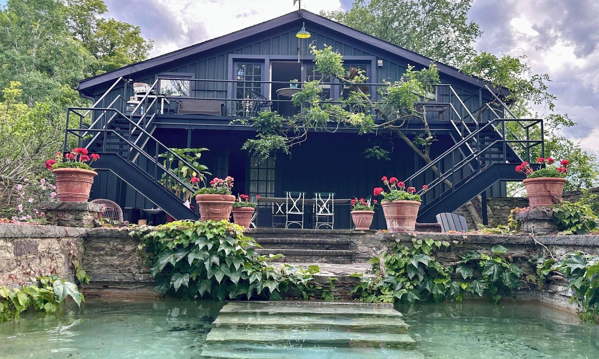 Newfield House | Artistic Barn Apartment w Pool by Treman Park