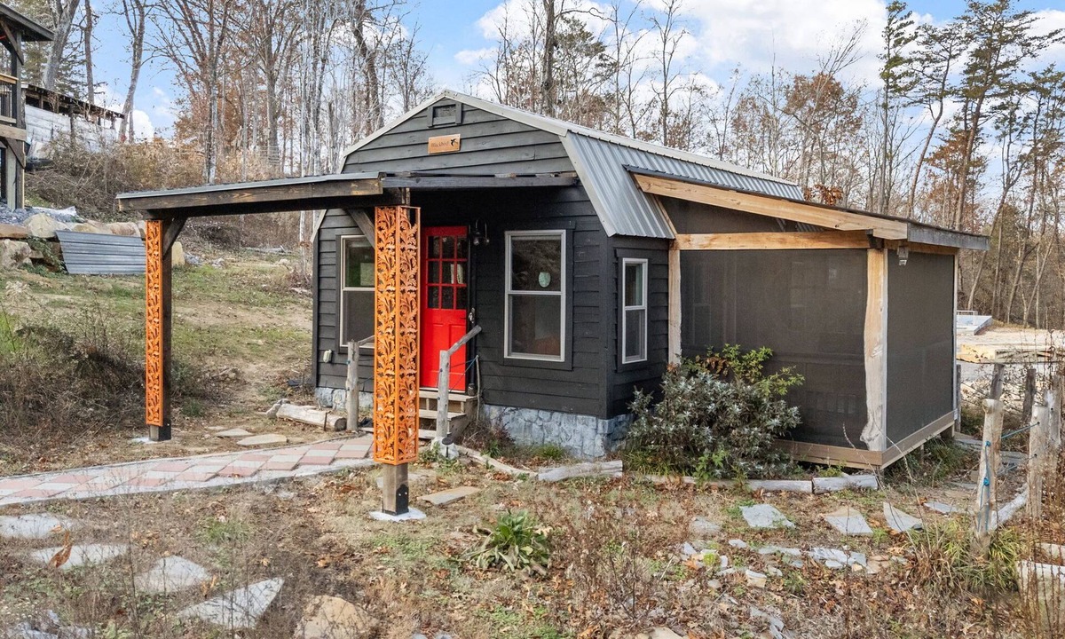 Lupton City Cabin | Artsy Chattanooga Tiny Cabin Next to State Forest