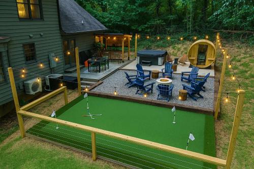 Asheville House | Ash-Villa Thrilla-Sauna-Theater-Putt Putt-Hot Tub