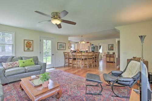 Ashley Falls House | Ashley Falls Home with Fire Pit Hike and Ski!