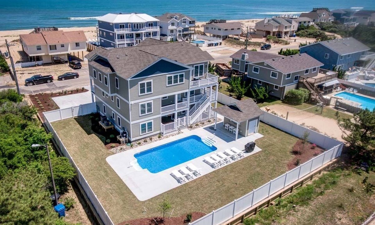 Sandbridge House | At Last | 240 ft from the Beach | Private Pool, Hot Tub