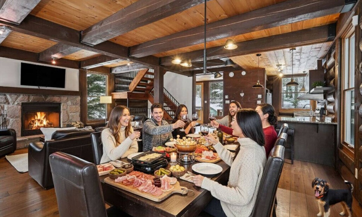 Lac Superieur Village Ski Chalet | At only 7 km from Mont-Tremblant Skiing, Dream Chalet with Spa & Fireplace