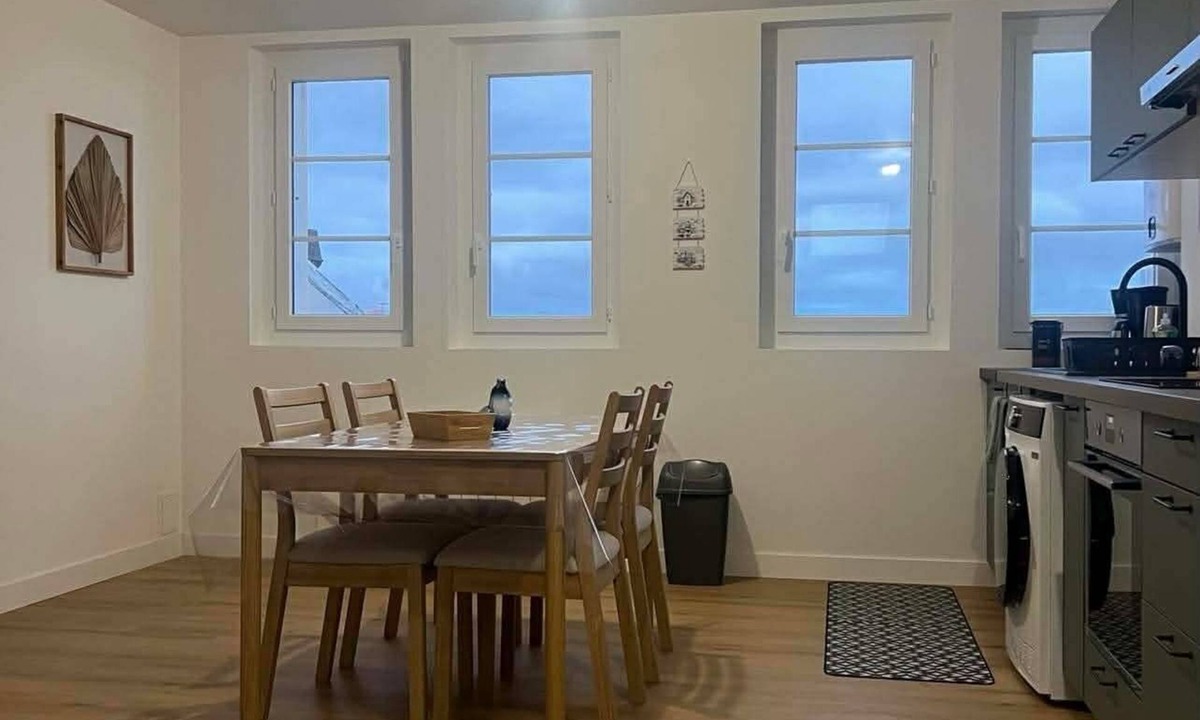 Saint-Nazaire Apartment | Atlantic getaway, sea, beach and relaxation apt type 3 furnished and equipped