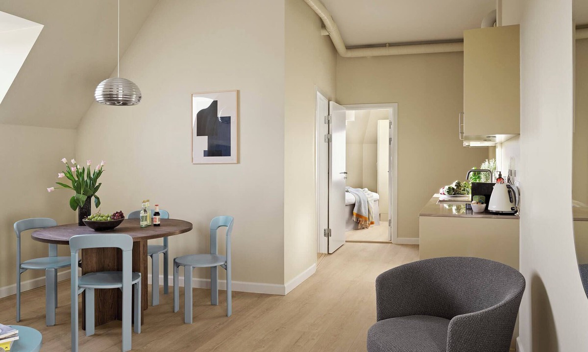 Copenhagen City Centre Apartment | Attic Two-Bedroom Apartment for 6