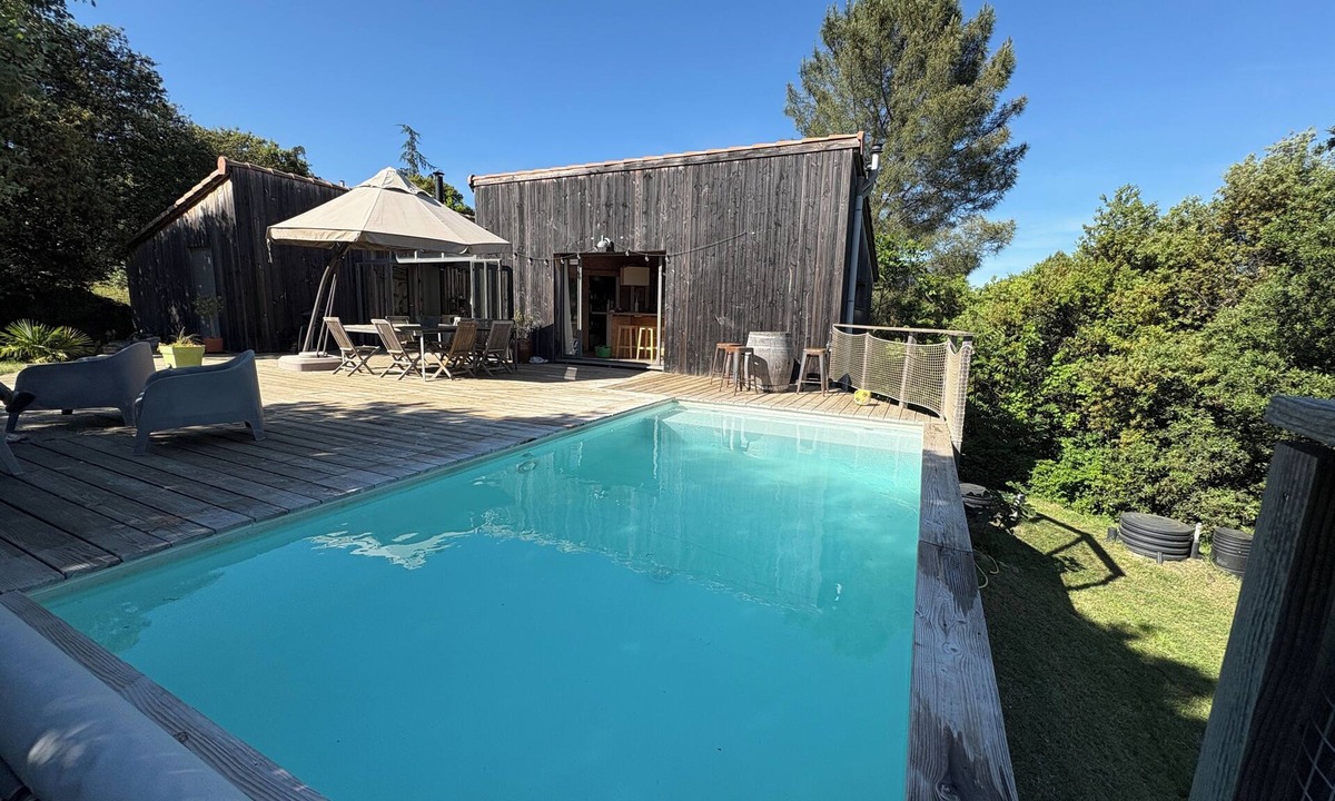 Banne House | ATYPICAL HOUSE - IDEAL FOR 2 FAMILIES - PRIVATE SWIMMING POOL -