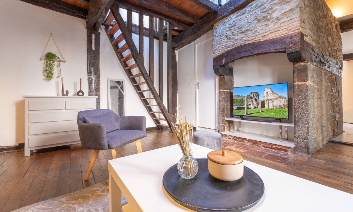 Dinan - Saint-Malo Apartment | Atypical T3 in the heart of Rennes