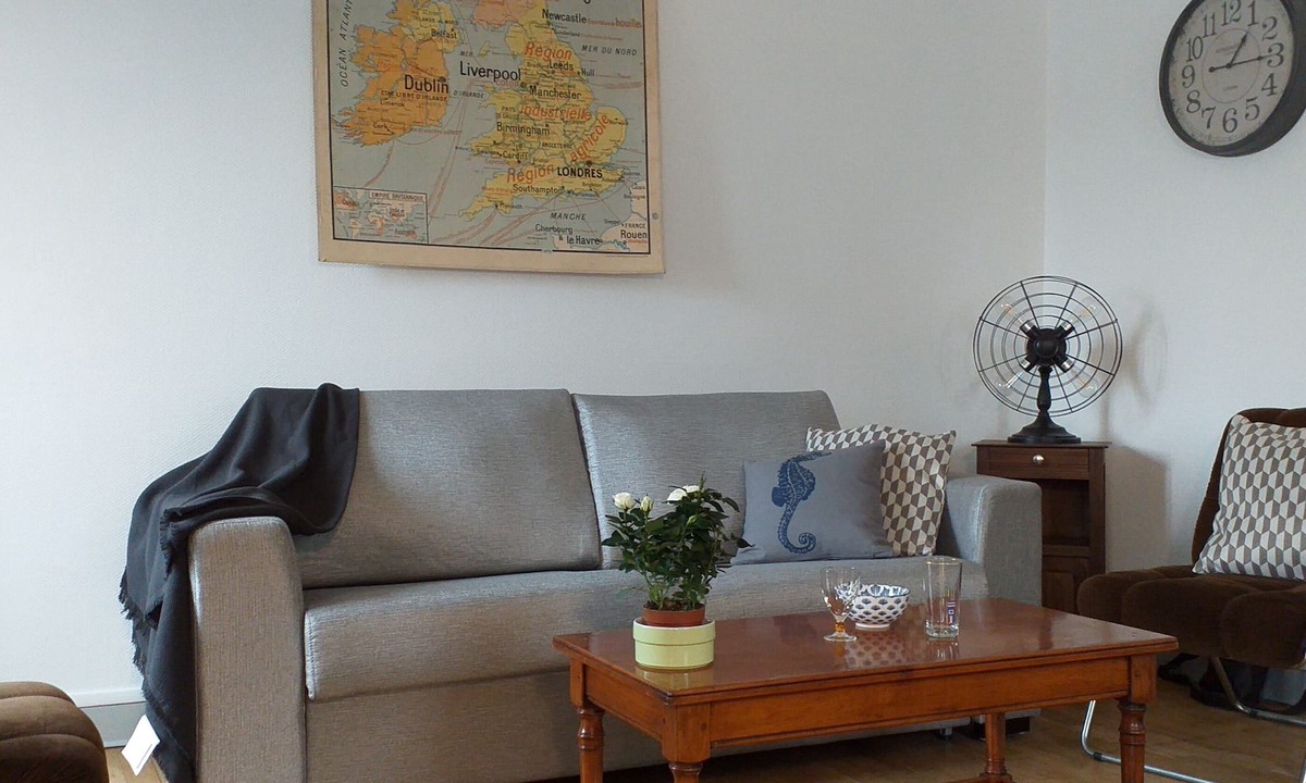 Arromanches-les-Bains Apartment | AU 13 - Fenetres SUR Arromanches - 6 Voyageurs