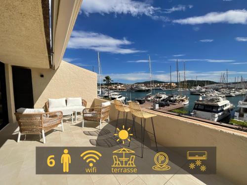 Port Cogolin Apartment | Au cœur d un port by Port Azur Rental