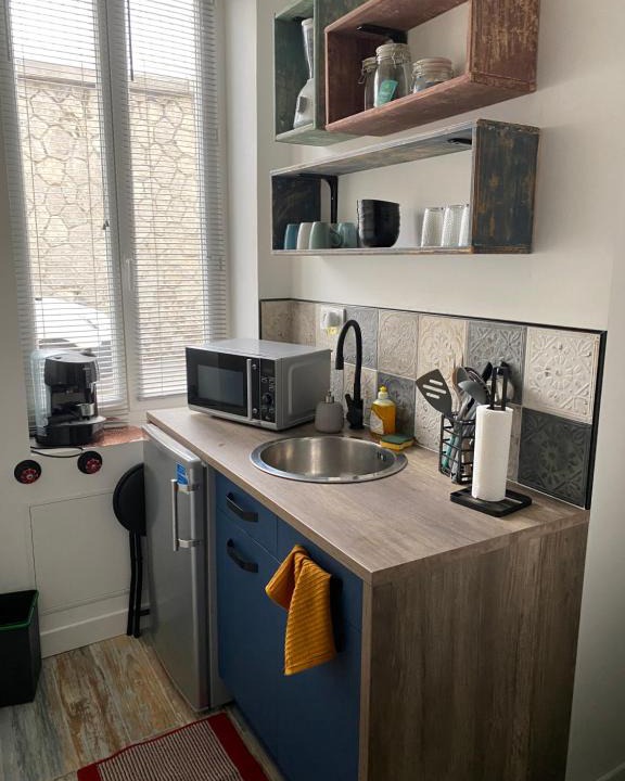 Le Bourg Apartment | Au pied du centre ville - Mignon petit studio climatisé