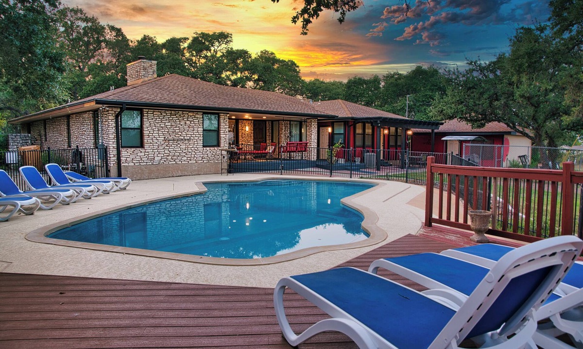 West Oak Hill House | 🌿 Austin Stay with Pool, Hot Tub + 2 Acres | Pet Friendly | Outer Escape