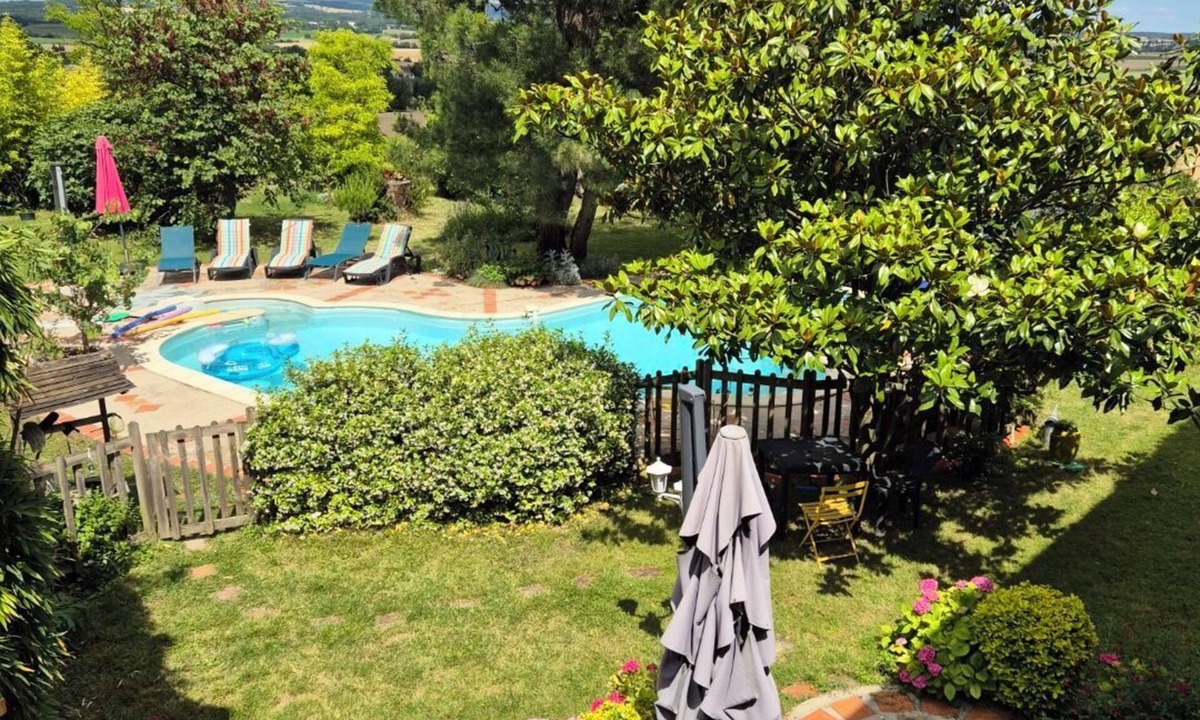 Souilhe House | Authentic mansion Lauragaise to Souilhe secure pool