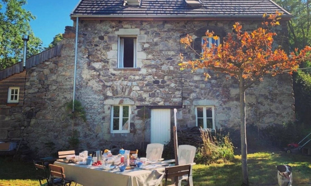 Marchastel House | Authentic stone house with natural pool.