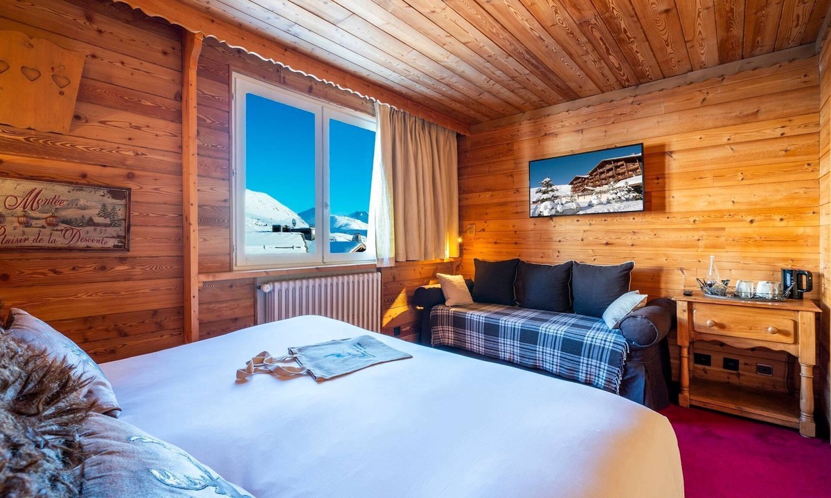 Cognet Hotel | Aux pieds pistes ! Chambre pour 3 + accès spa