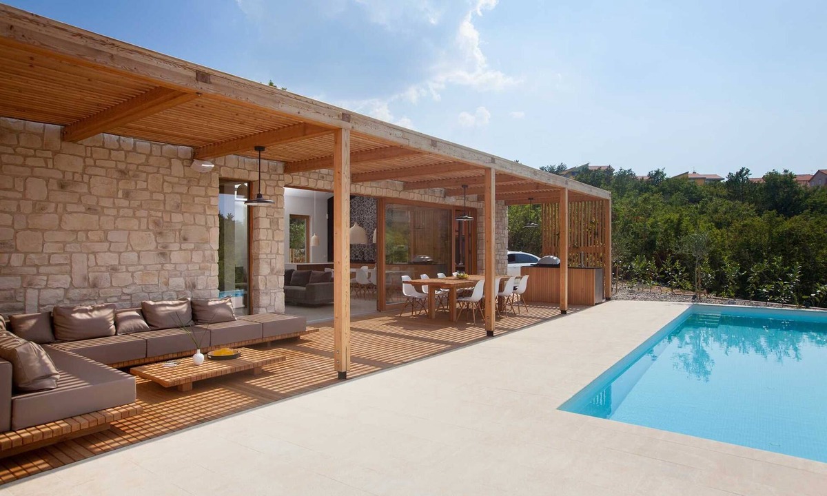 Klimno Villa | Awarded Design Villa Olea, Luxury Villa with heated pool & Seaview