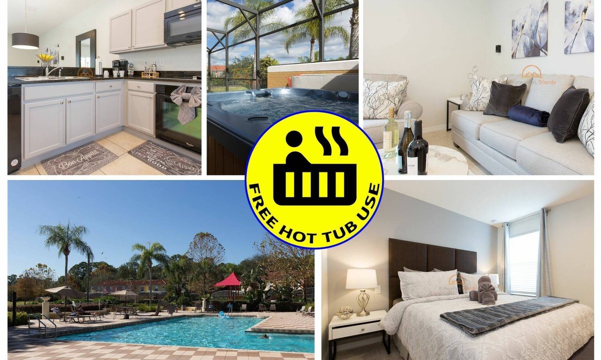 West Kissimmee House | Awesome 3BR 2.5BA Townhome Free Tub not overlooked